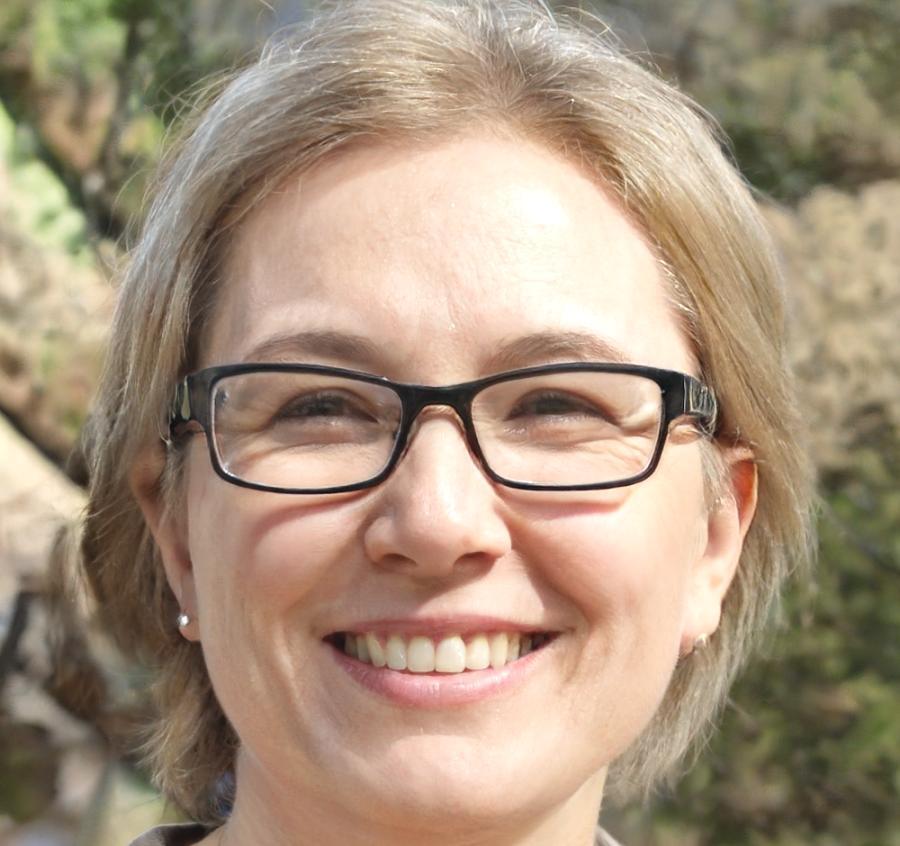 Mentorin Sarah Weber